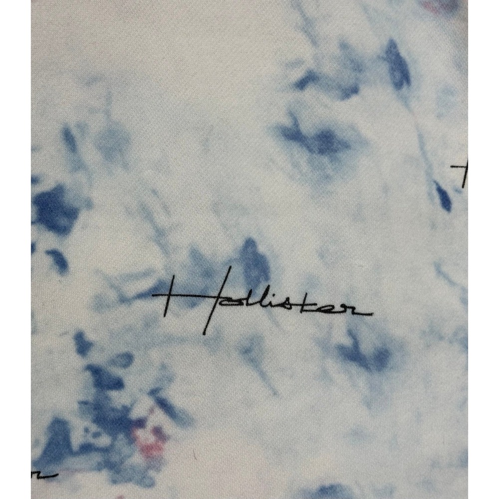 L Hollister Multicolor Tiedye Hoodie Sweatshirt Large unisex Sportscore,‎ casual - Picture 2 of 5